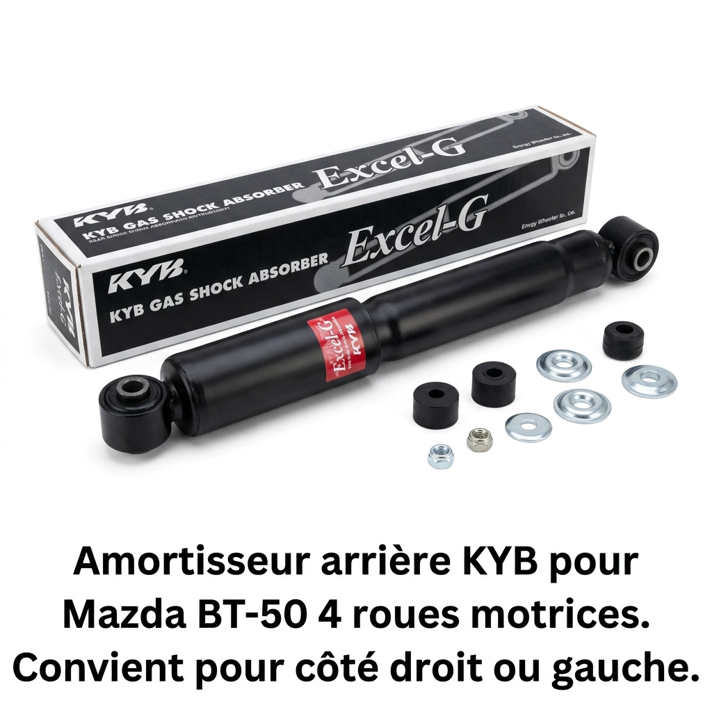 Amortisseur arrière droit ou gauche pour Mazda BT-50 4 roues motrices KYB