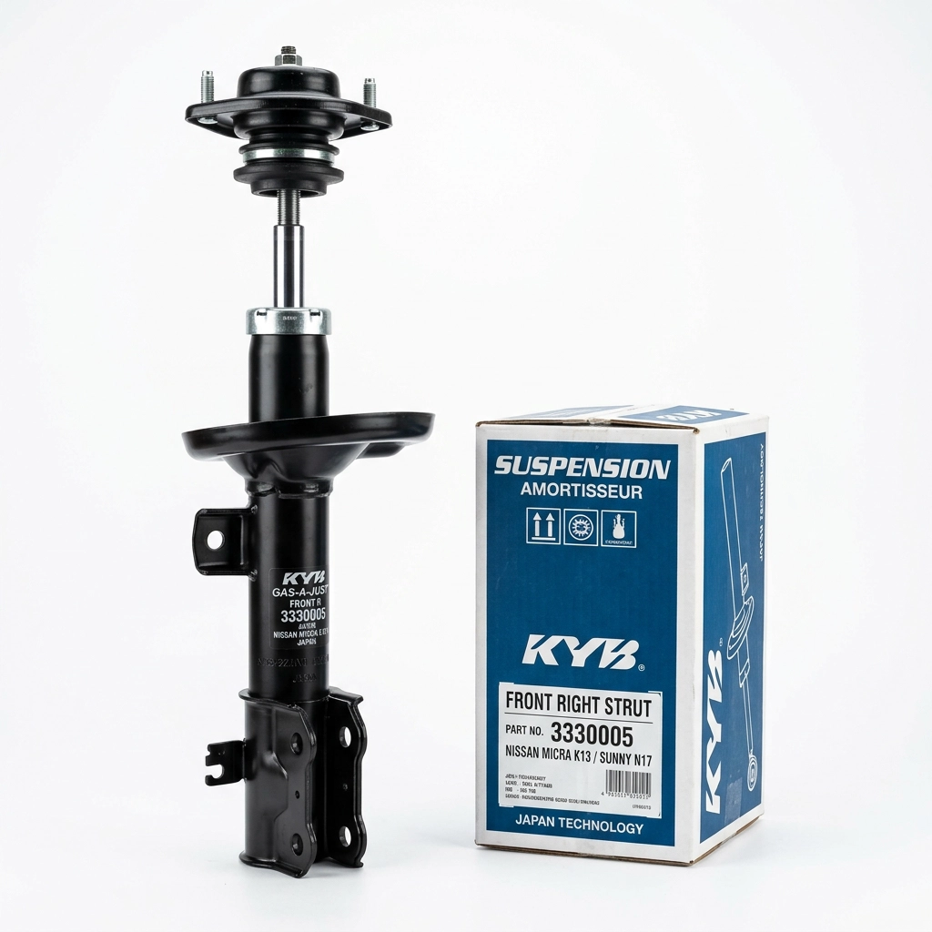 Amortisseur Avant Droit KYB pour Nissan Micra K13 et Nissan Sunny N17