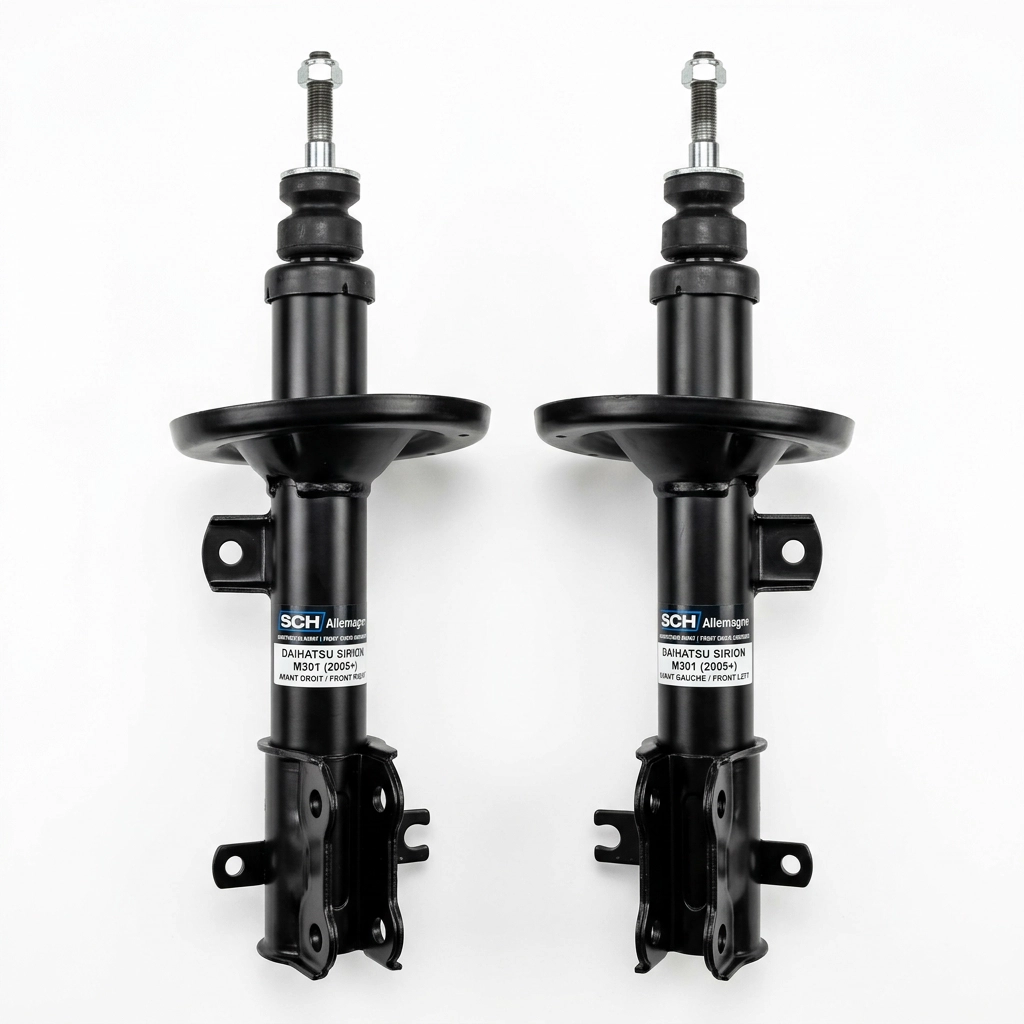 Amortisseur Avant Droit et Gauche pour Daihatsu Sirion M301 à partir de 2005 SCH Allemagne