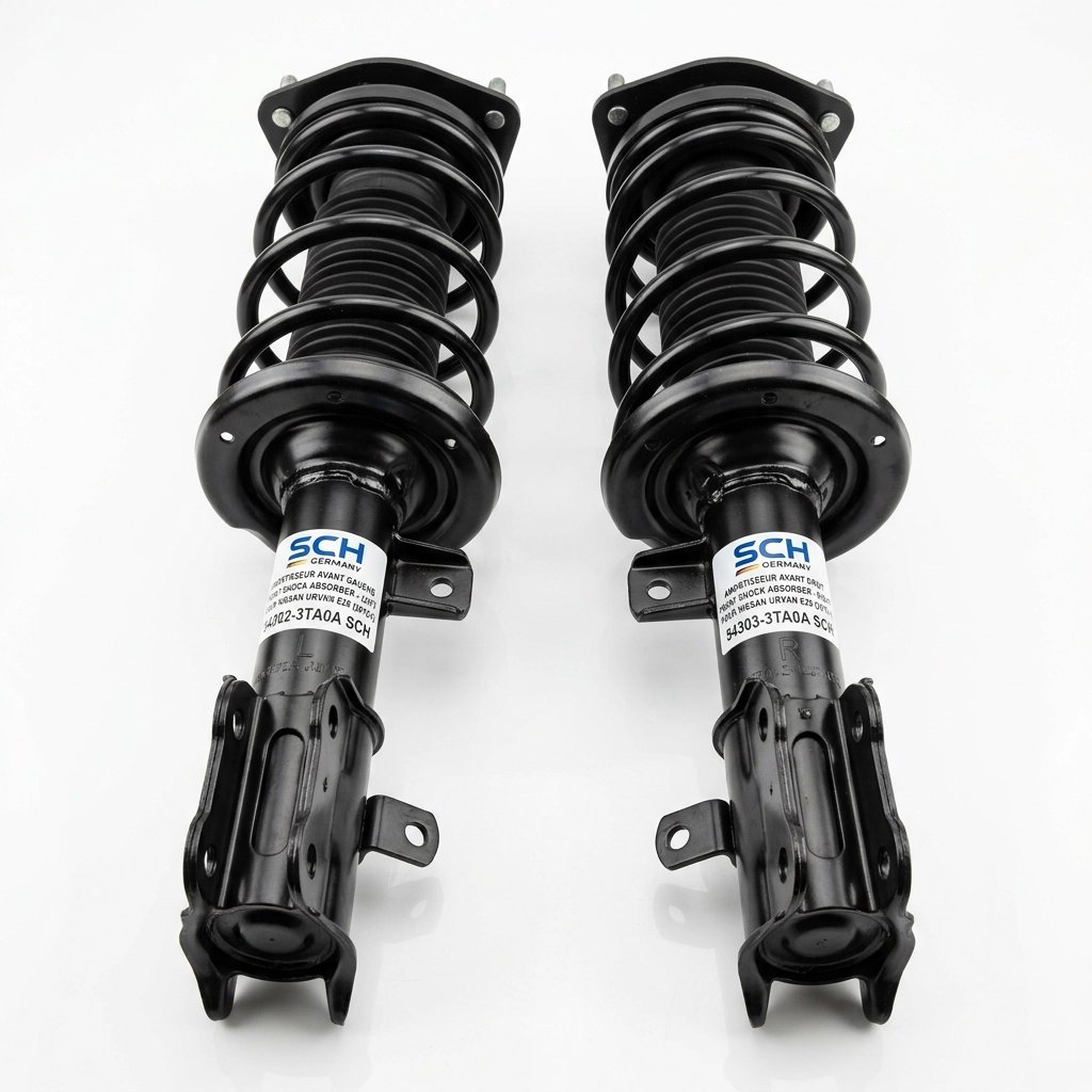 Amortisseur avant droit et gauche pour Nissan Urvan E26 SCH Germany