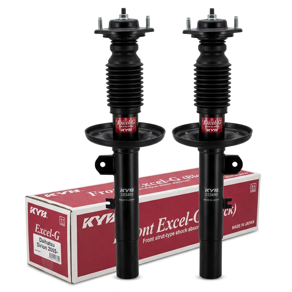 Amortisseur avant pour Daihatsu Sirion à partir de 2005 fabriqué par KYB Japon