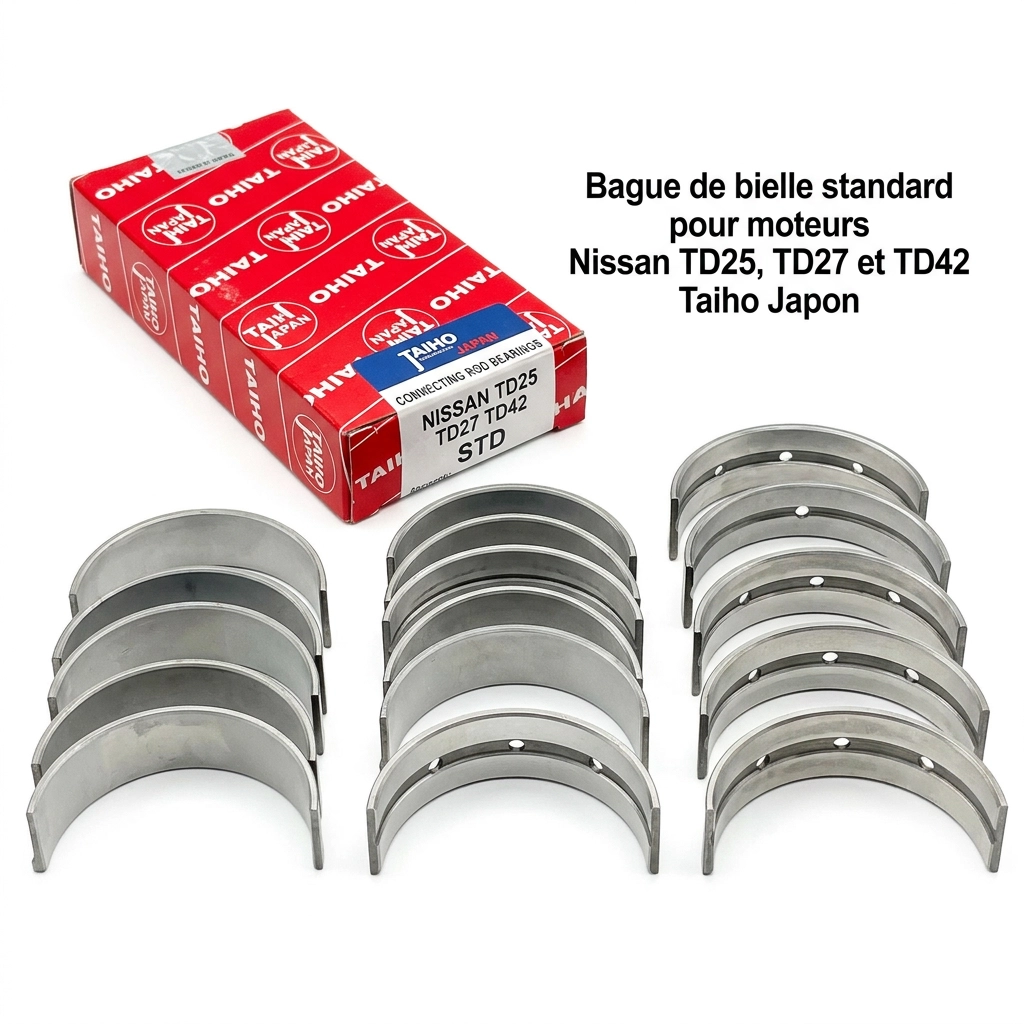 Bague de bielle standard pour moteurs Nissan TD25, TD27 et TD42 Taiho Japon