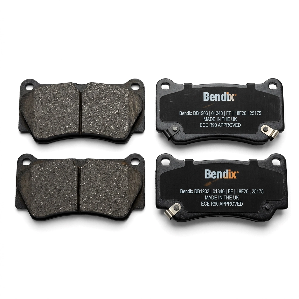 Bendix Plaquettes de Frein pour Nissan Tiida Essence et Nissan Qashqai avec Moteur HR16DE
