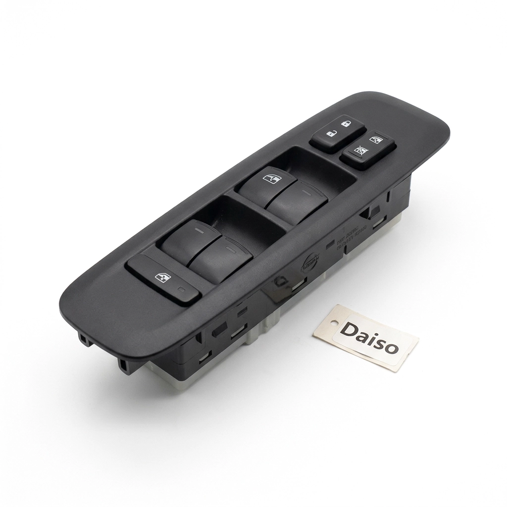 Bouton de lève-vitre électrique côté gauche pour Nissan Qashqai et Nissan Tiida Daiso