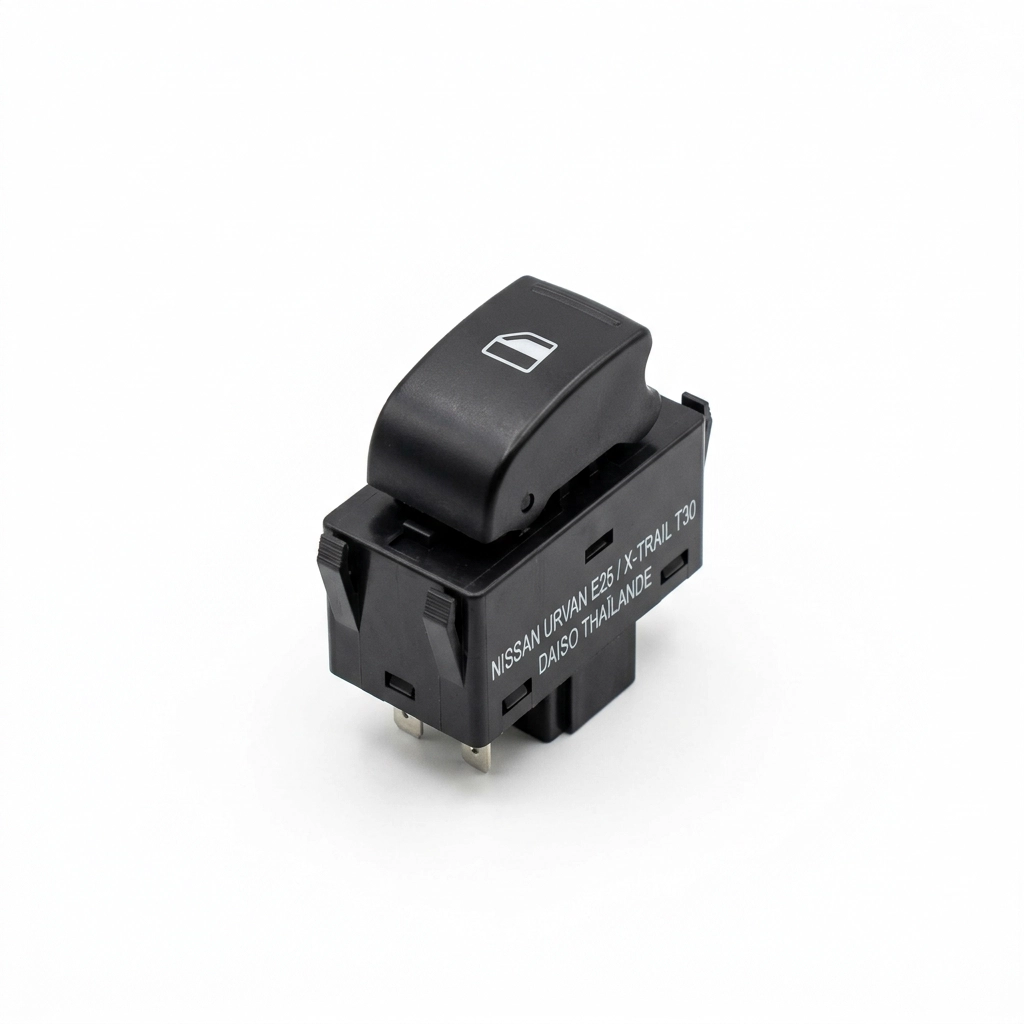 BOUTON DE VITRE ELECTRIQUE DROIT NISSAN URVAN E25 ET NISSAN X-TRAIL T30 DAISO THAÏLANDE
