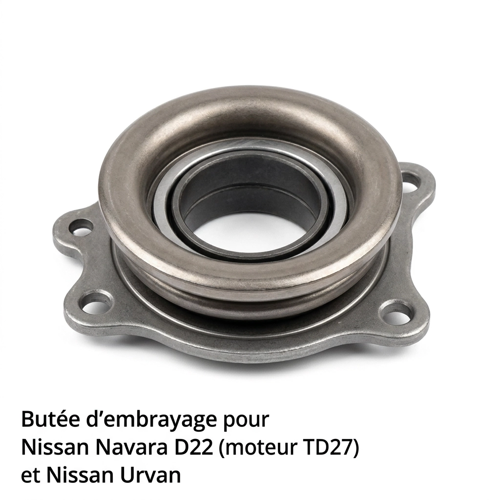 Butée d'embrayage Nissan Navara D22 moteur TD27 et Nissan Urvan