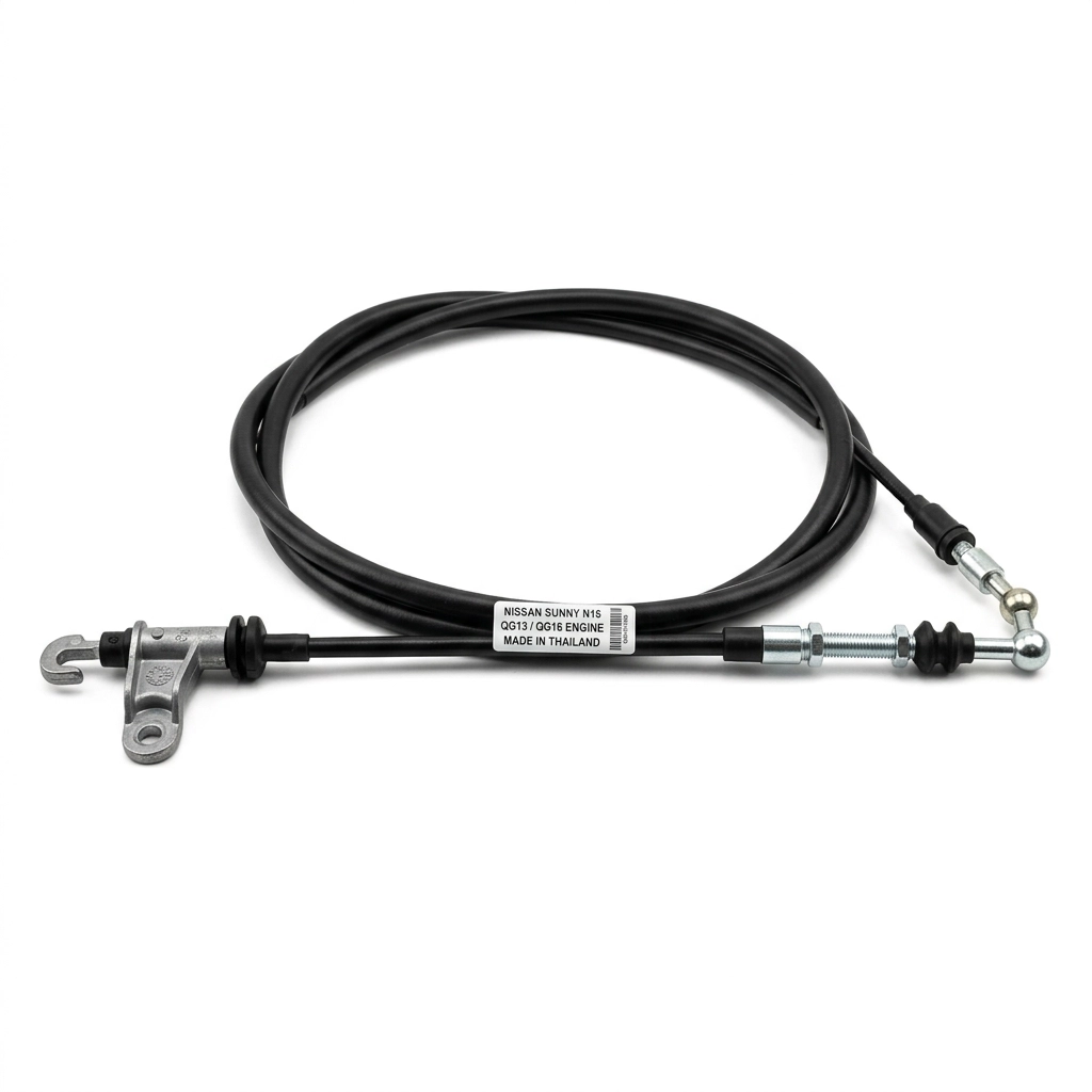 Câble d'accélérateur pour Nissan Sunny N16 avec moteurs QG13 et QG16 fabriqué en Thaïlande