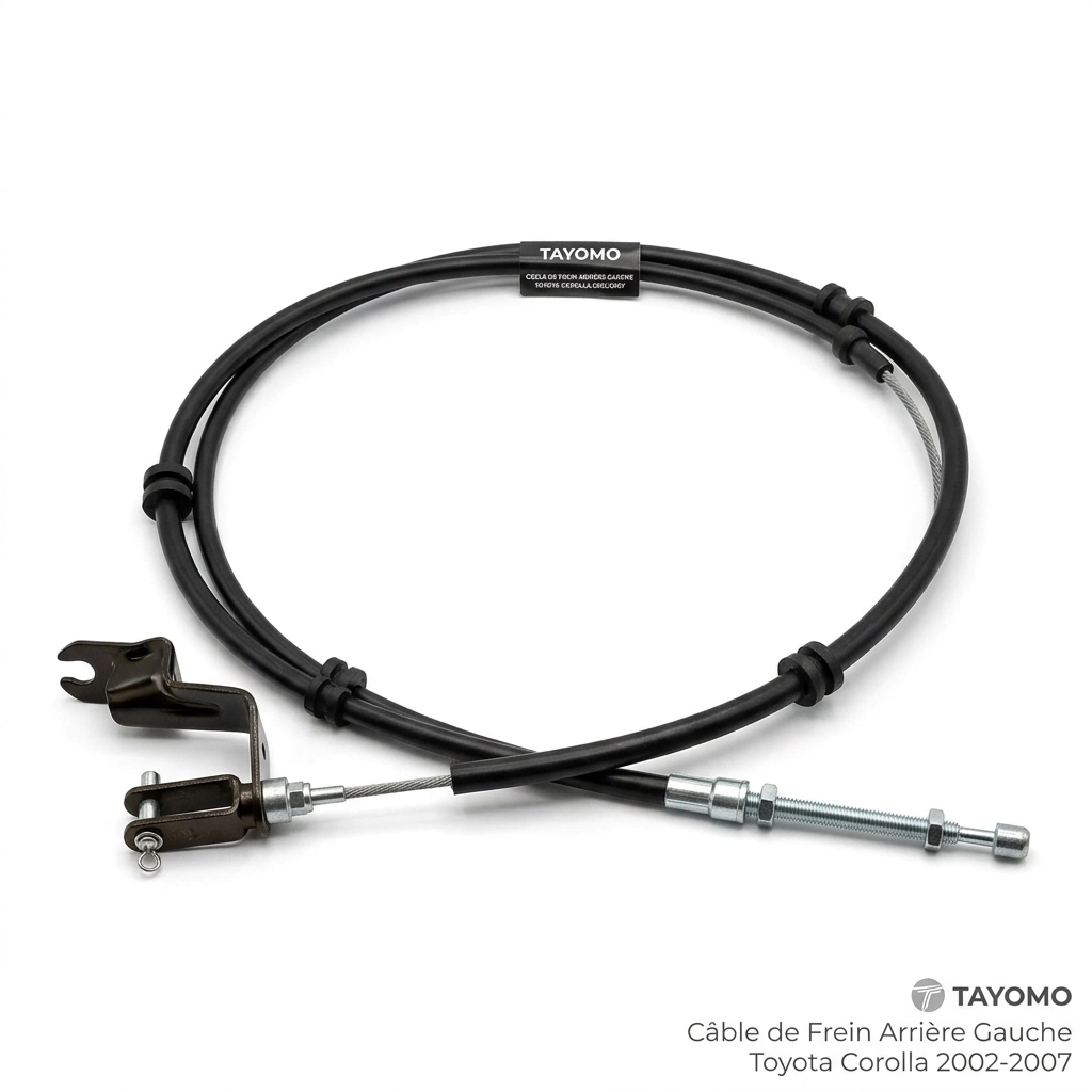 Câble de Frein Arrière Gauche Toyota Corolla 2002-2007 Tayomo