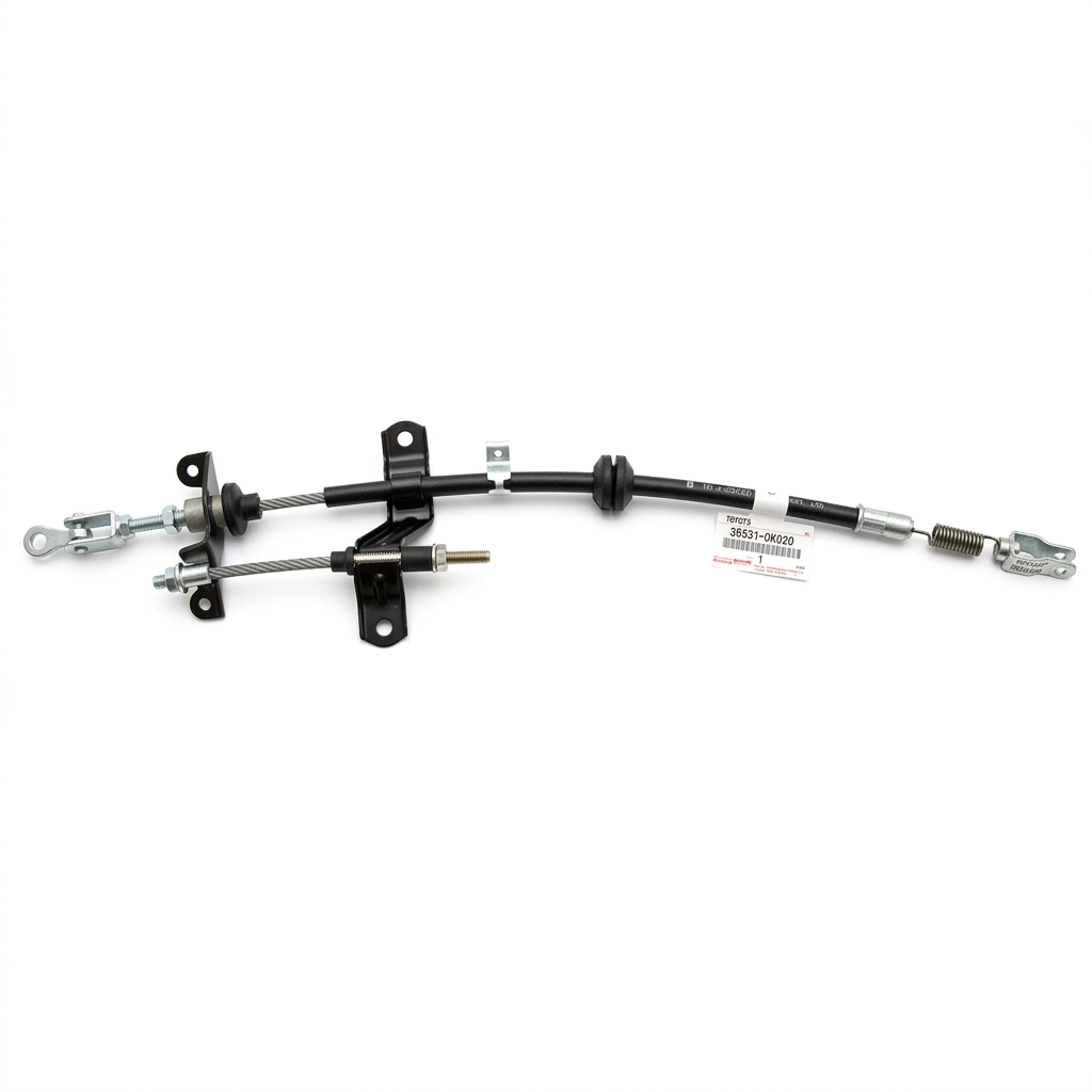 CABLE DE FREIN A MAIN ARRIERE GAUCHE POUR TOYOTA HILUX REVO QUATRE ROUES MOTRICES