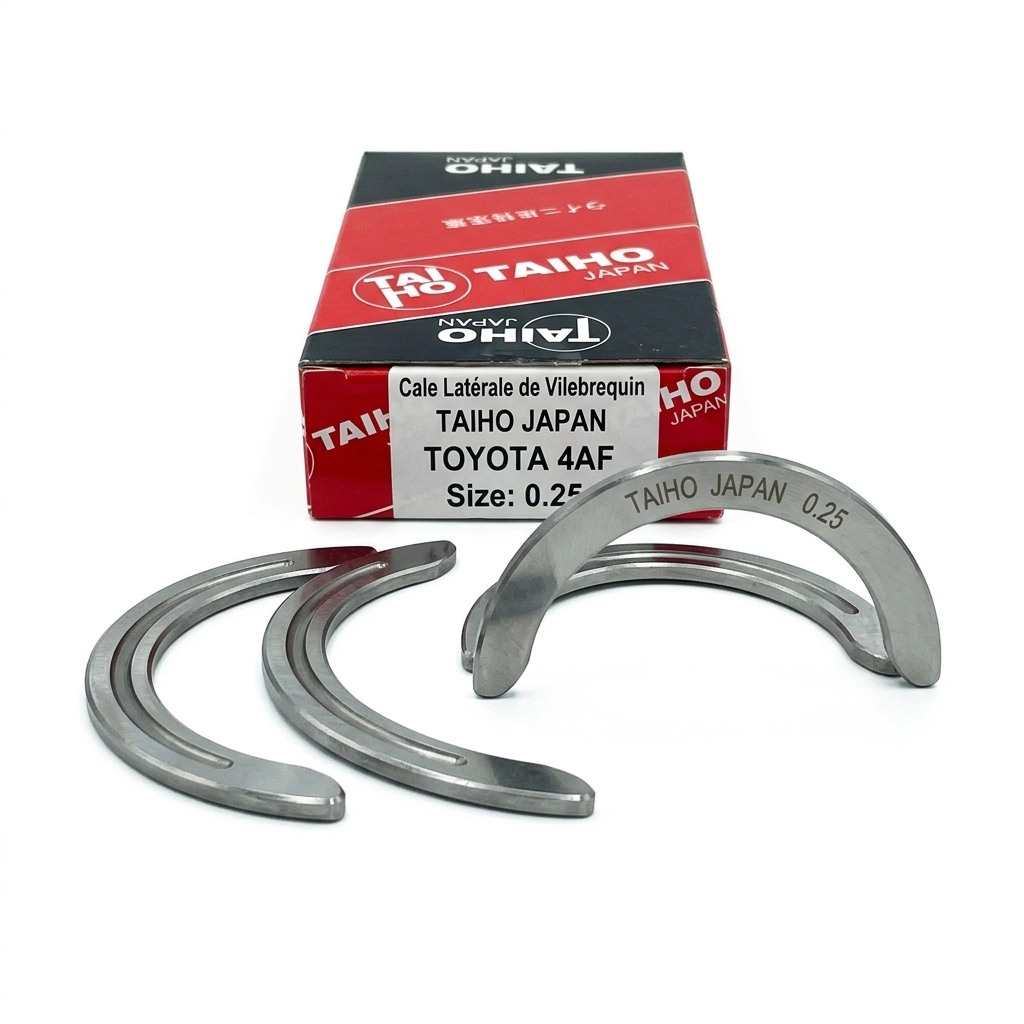 Cale Latérale de Vilebrequin 0.25 pour Toyota Moteur 4AF Taiho Japon