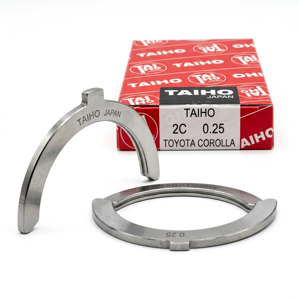 Cale latérale de vilebrequin 0.25 Toyota Corolla moteur 2C Taiho Japon