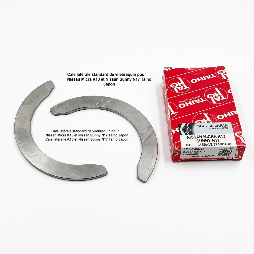 Cale latérale standard de vilebrequin pour Nissan Micra K13 et Nissan Sunny N17 Taiho Japon