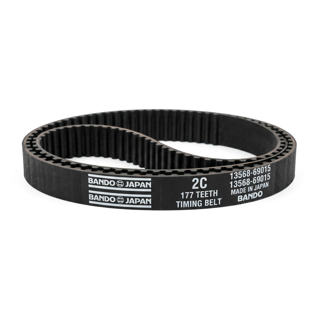 Courroie de distribution pour Toyota Corolla moteur 2C avec 177 dents de marque Bando Japon