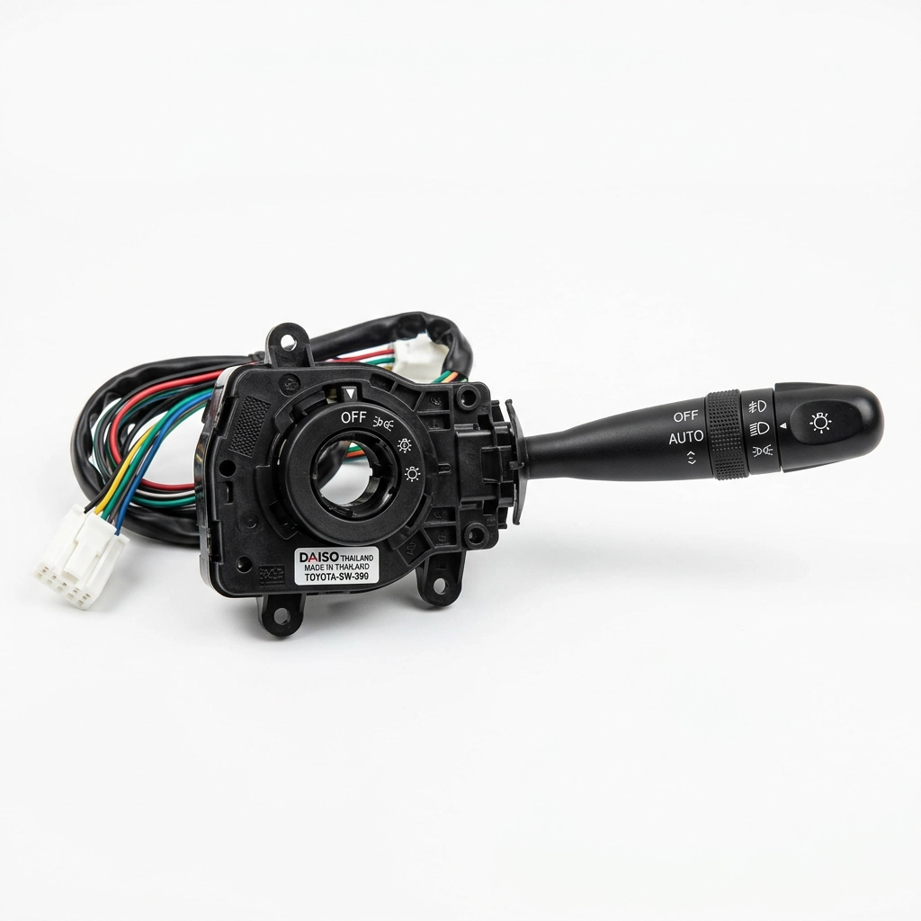 Commutateur de phare pour Toyota Yaris et Toyota Echo 1999 à 2005 Daiso Thaïlande