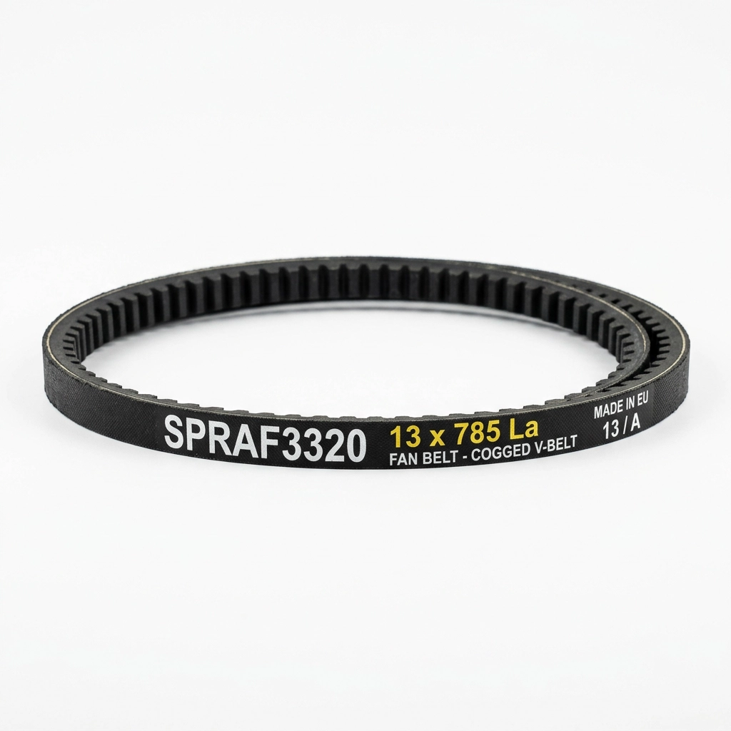 Courroie trapézoïdale SPRAF3320 13 par 785 millimètres