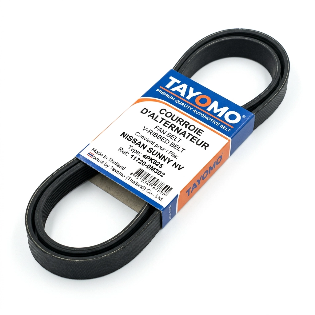 Courroie d'alternateur pour Nissan Sunny NV de marque Tayomo Thaïlande