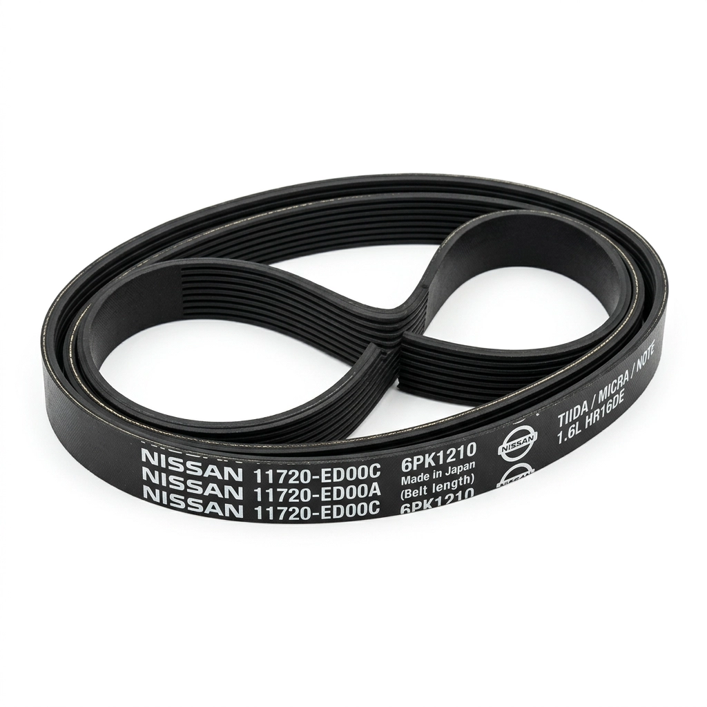Courroie d'alternateur pour Nissan Tiida