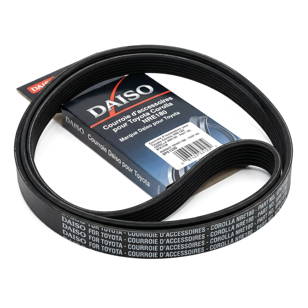 Courroie d'accessoires pour Toyota Corolla NRE180 de marque Daiso pour Toyota