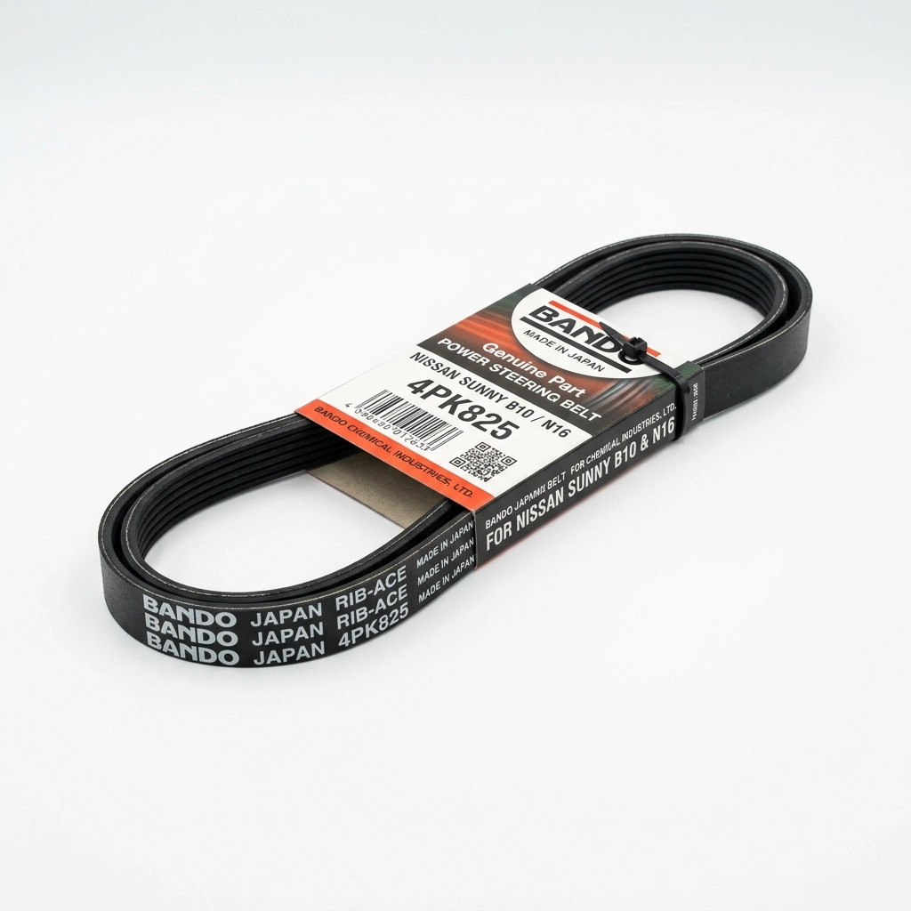 Courroie de direction assistée pour Nissan Sunny B10 et Nissan Sunny N16 Bando Japon