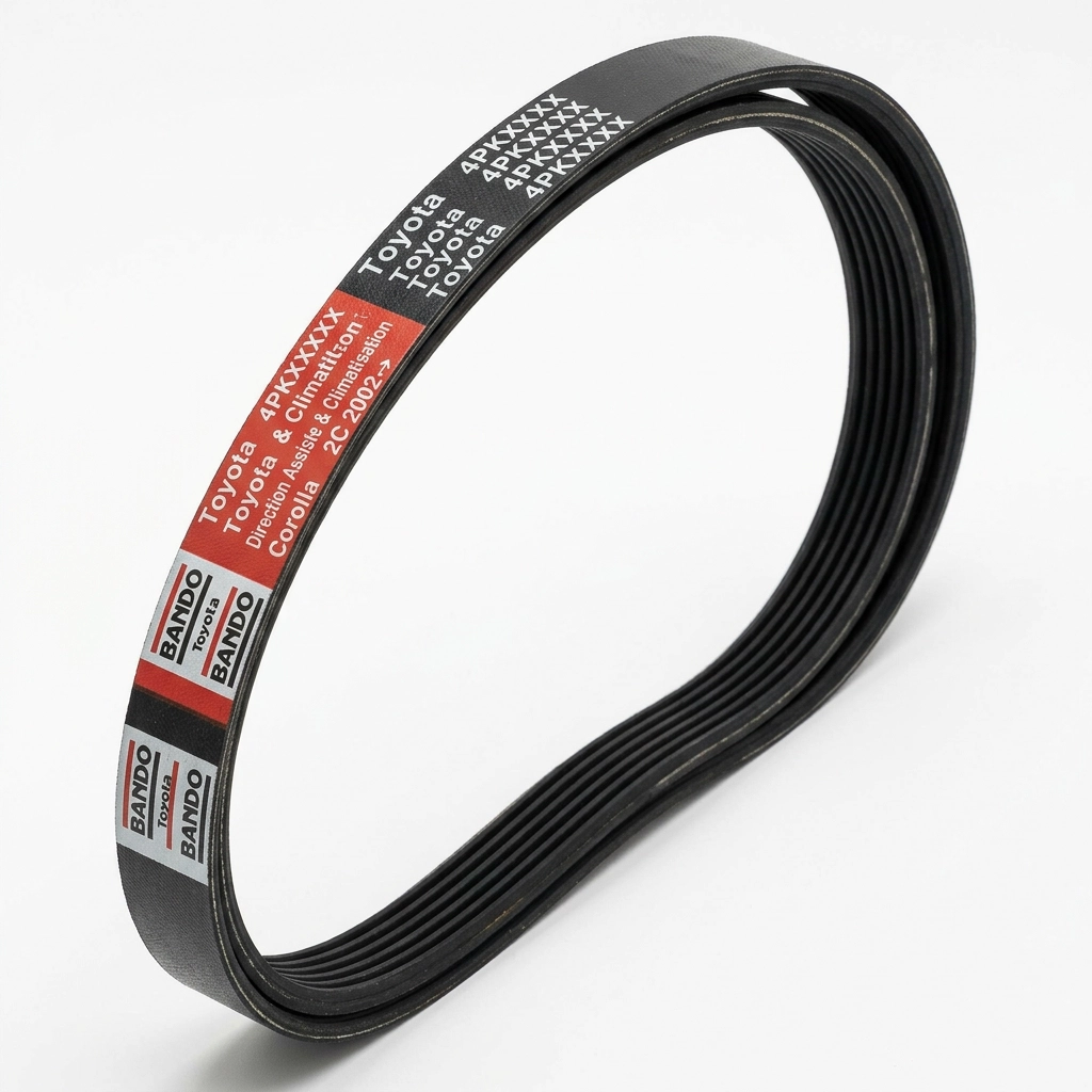 Courroie de Direction Assistée et de Climatisation pour Toyota Corolla Moteur 2C à partir de 2002 Bando Toyota