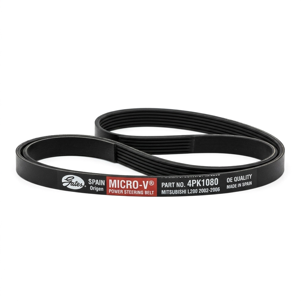 Courroie de direction assistée pour Mitsubishi L200 de deux mille deux à deux mille six Gates Espagne