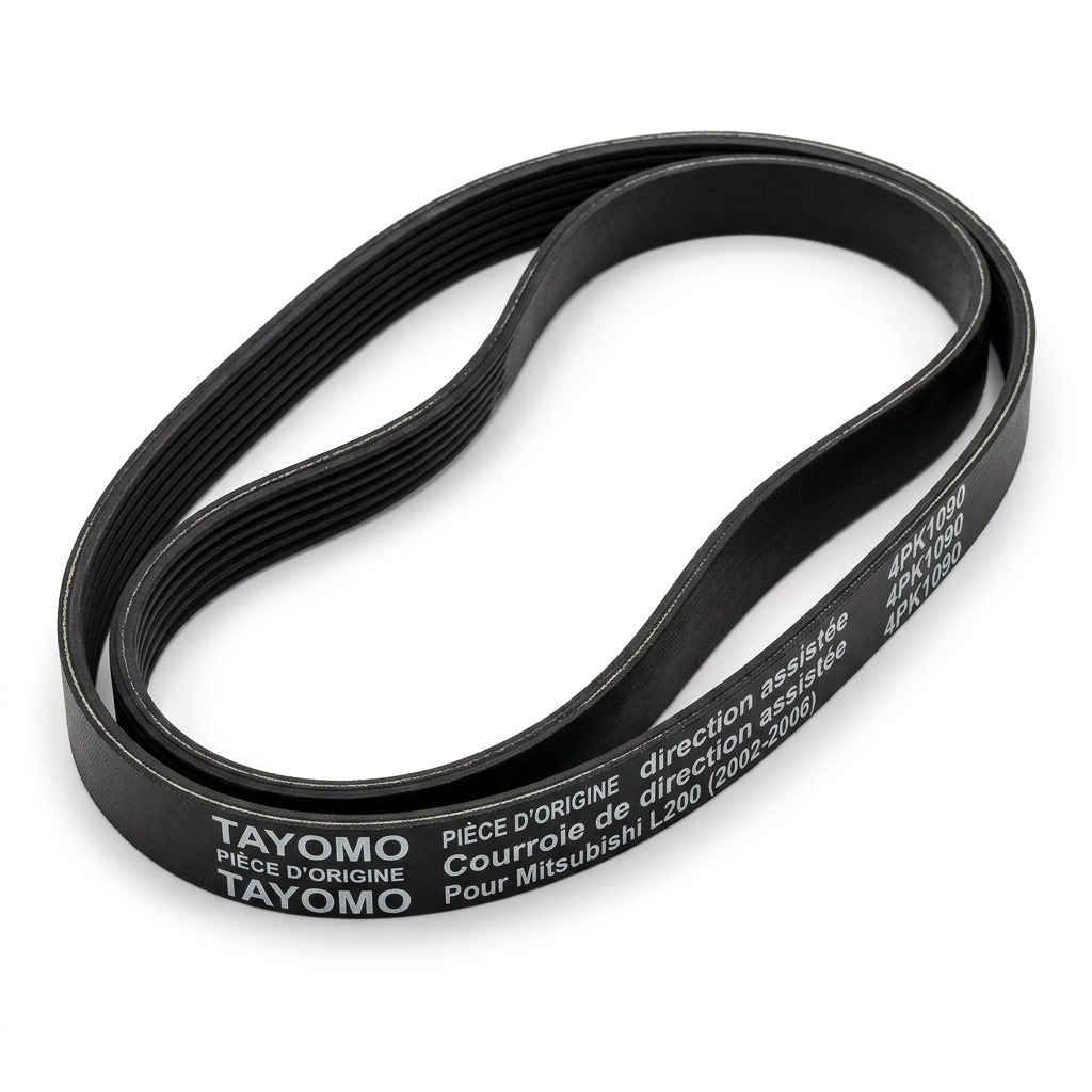 Courroie de direction assistée pour Mitsubishi L200 de l'année 2002 à 2006 marque Tayomo