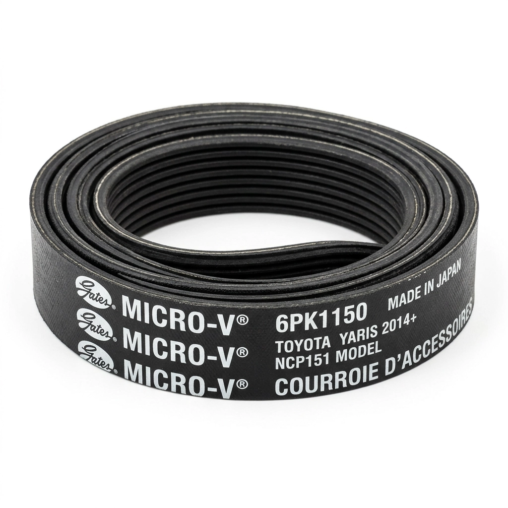 Courroie d'accessoires pour Toyota Yaris à partir de 2014 modèle NCP151