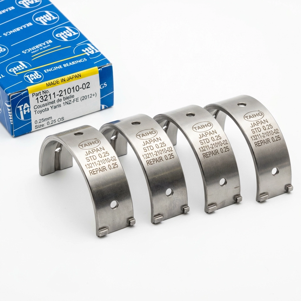 Coussinet de bielle cote reparation 0.25 pour Toyota Yaris Hatchback 2012 et plus Taiho Japon