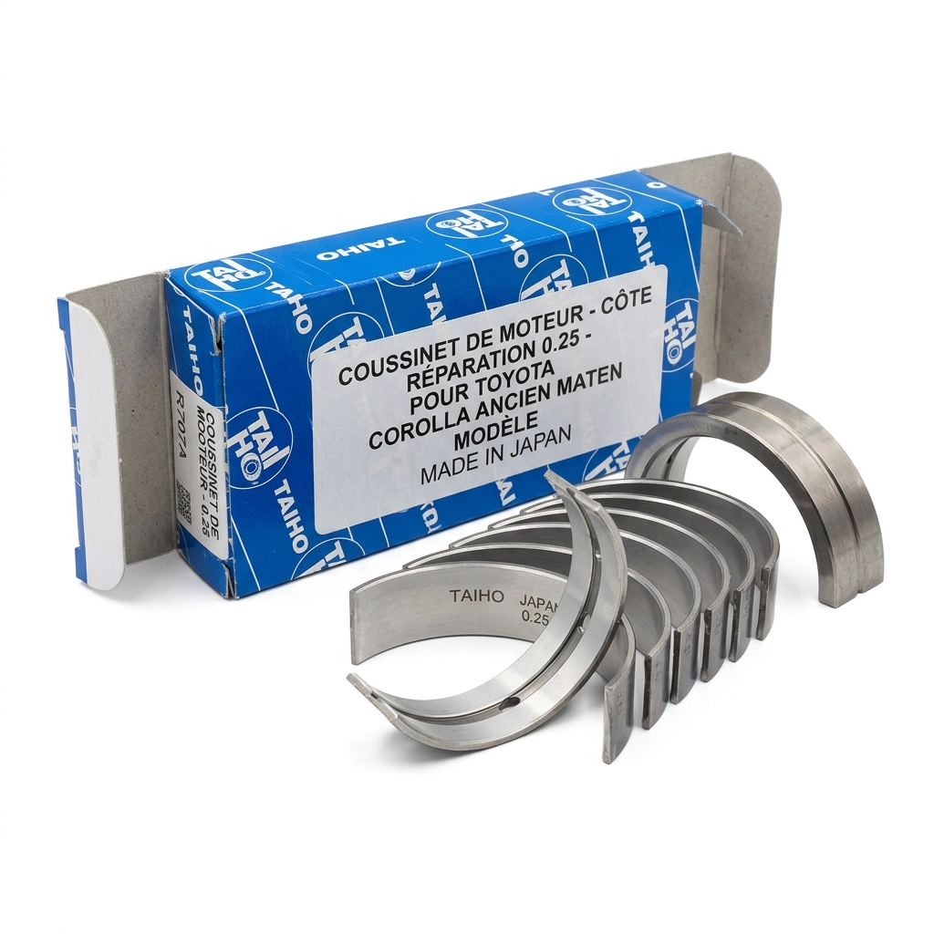 Coussinet de moteur cote réparation 0.25 pour Toyota Corolla Ancien Modèle Taiho Japon