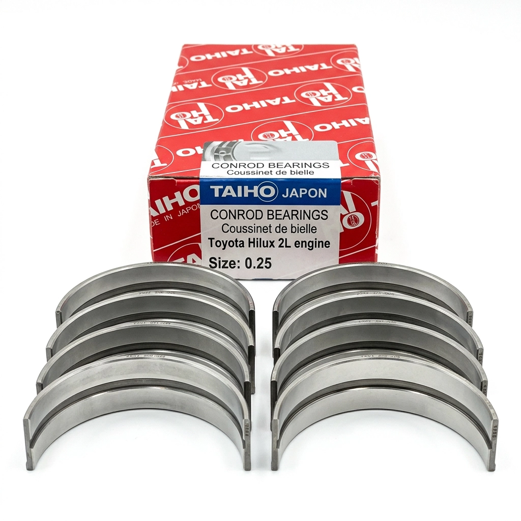 Coussinet de bielle côte 0.25 pour Toyota Hilux moteur 2L de marque Taiho Japon