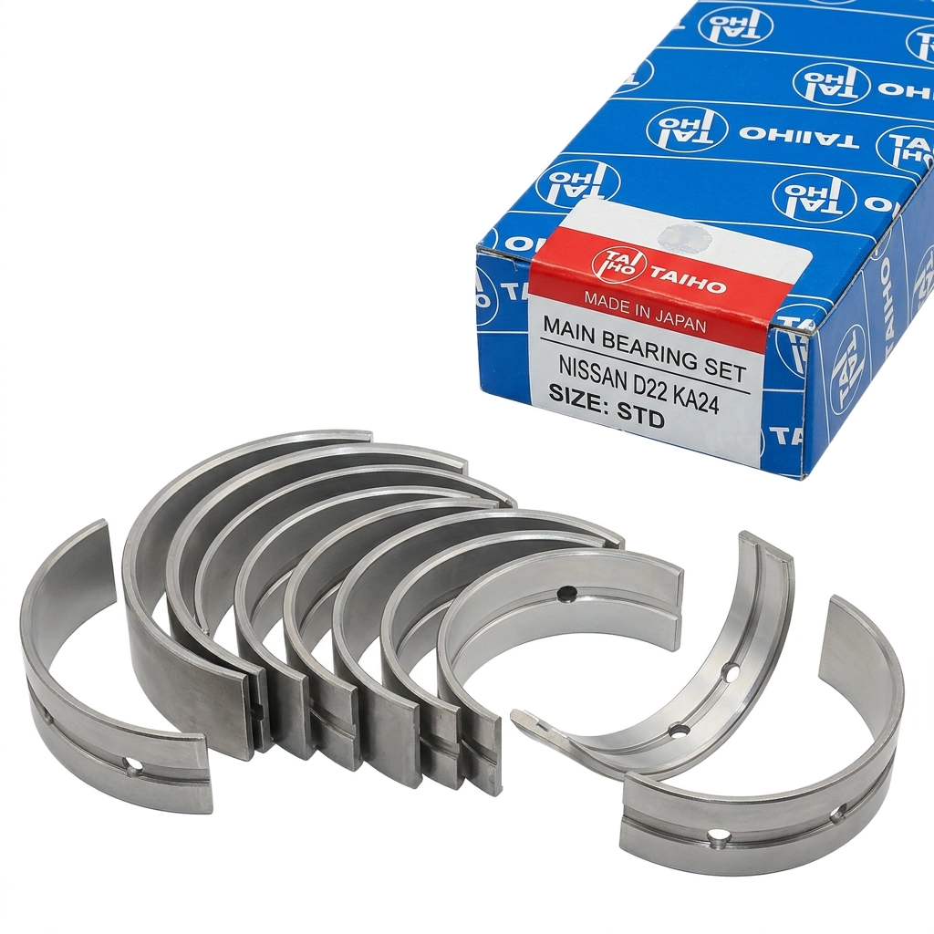 Coussinet de palier standard pour Nissan D22 Essence moteur KA24 fabriqué par Taiho Japon