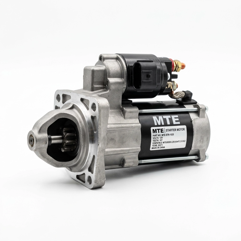 Démarreur pour Mitsubishi L200 KA4T à partir de l'année 2007 marque MTE Chine