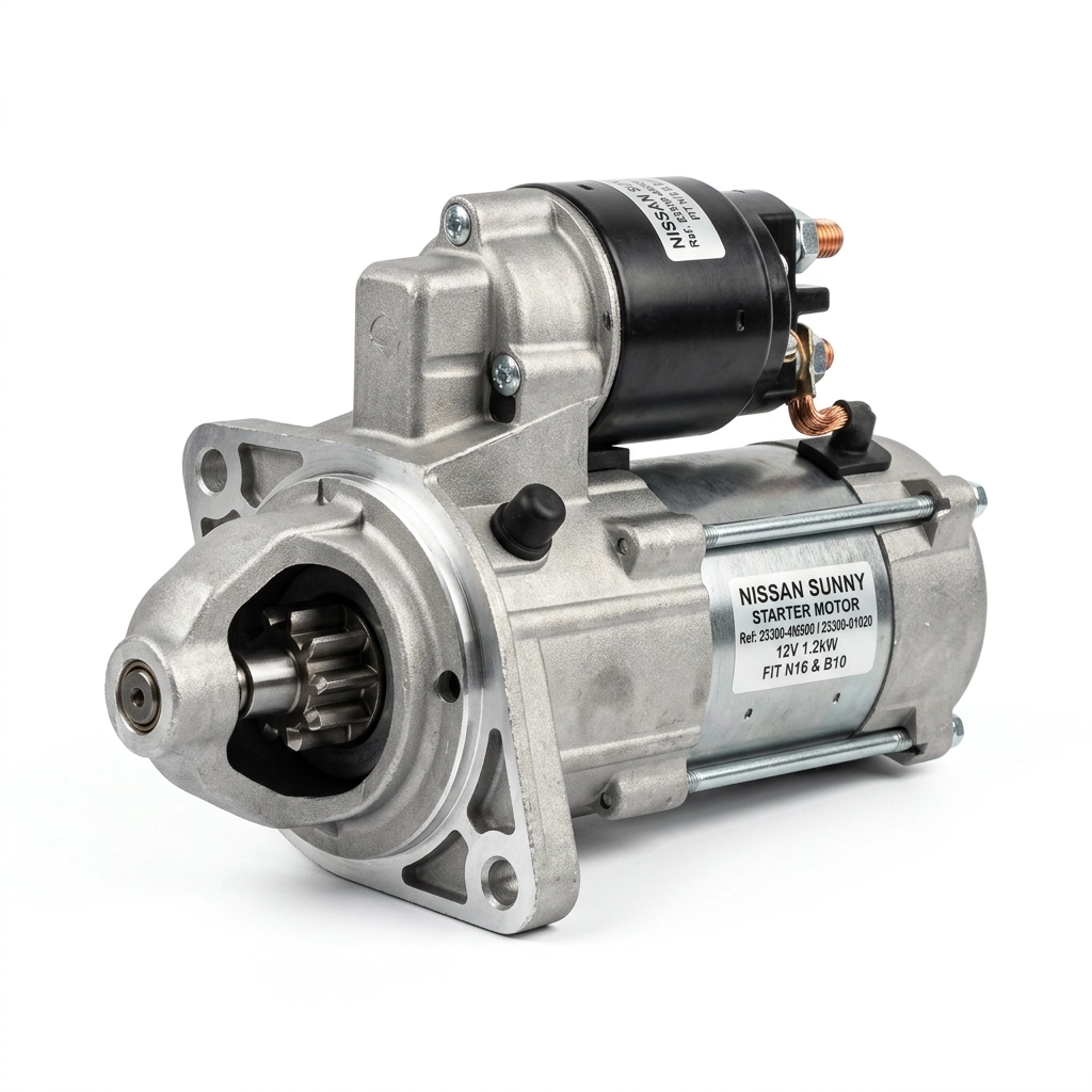 Démarreur pour Nissan Sunny N16 et Nissan Sunny B10