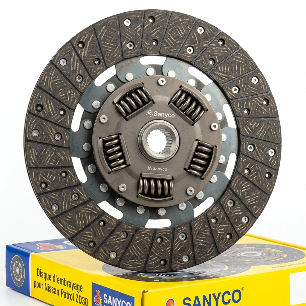 Disque d'embrayage pour Nissan Patrol ZD30 Sanyco