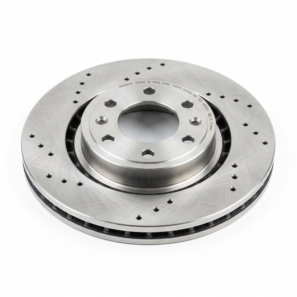 Disque de Frein Avant pour Nissan Navara deux roues motrices Nakamoto