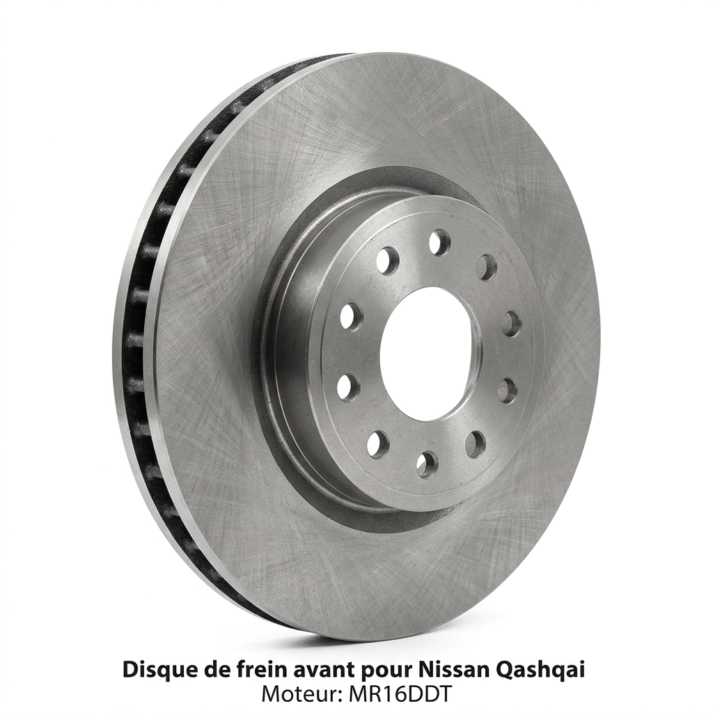 Disque de frein avant pour Nissan Qashqai moteur MR16DDT