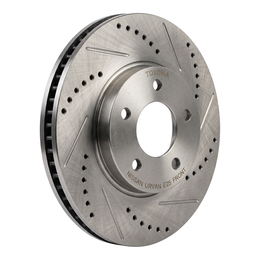 Disque de frein avant pour Nissan Urvan E25 Toyoma