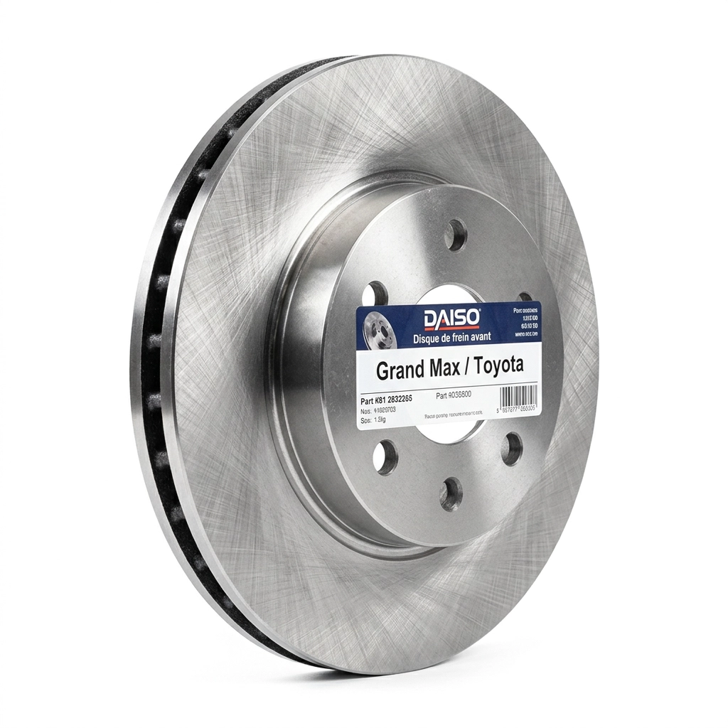 Disque de frein avant Grand Max Daiso Toyota