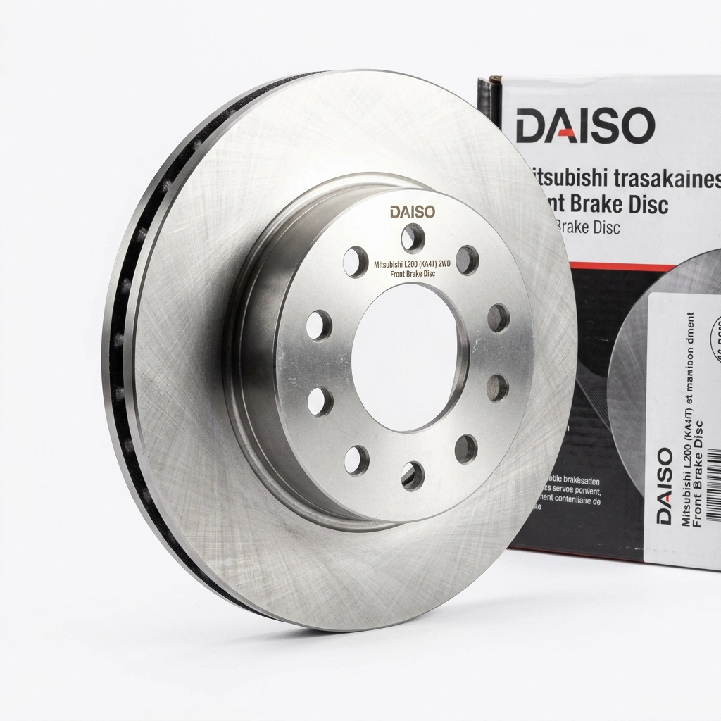 Disque de frein avant pour Mitsubishi L200 deux roues motrices depuis deux mille sept châssis KA4T de la marque Daiso