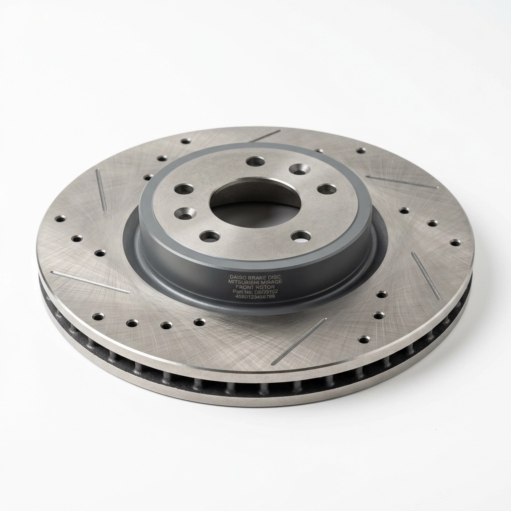 Disque de frein avant pour Mitsubishi Mirage Daiso