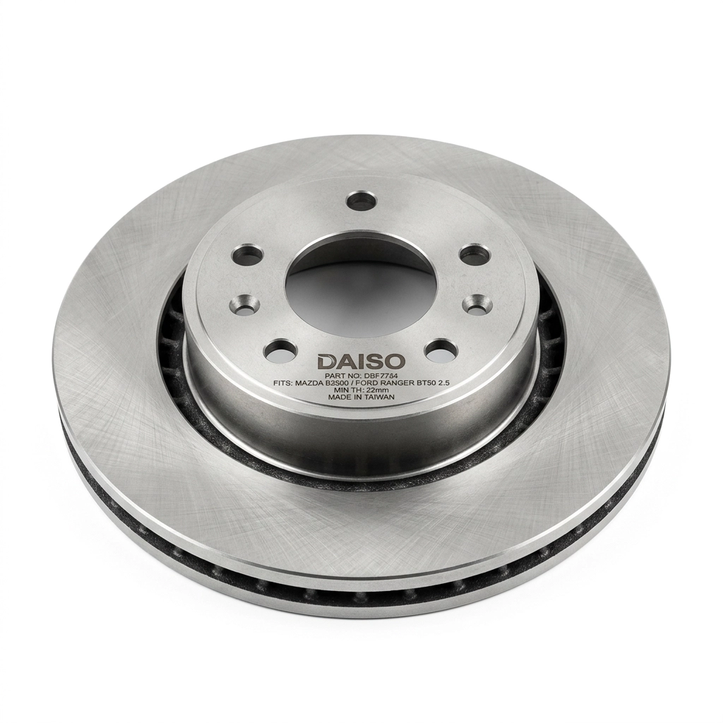 DISQUE DE FREIN POUR MAZDA B2500 ET FORD RANGER BT50 2.5 DAISO