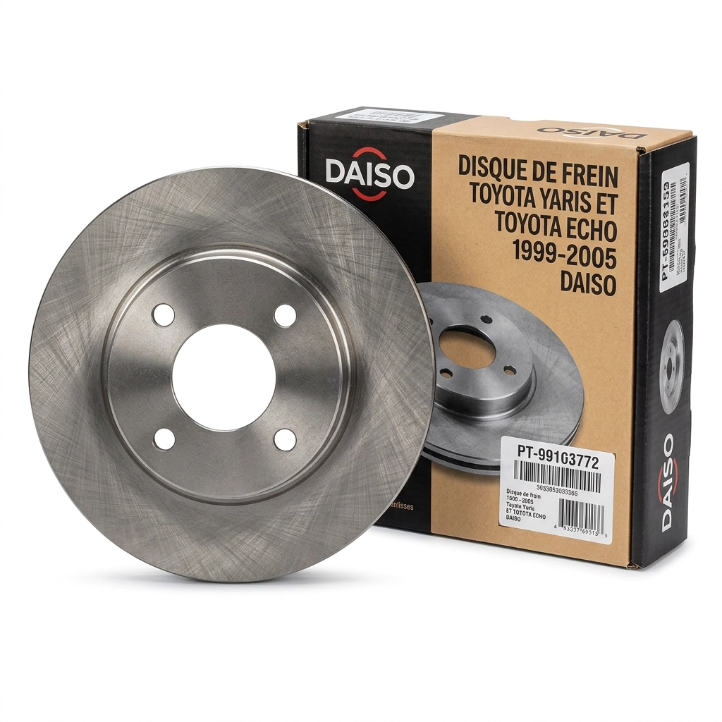 DISQUE DE FREIN TOYOTA YARIS ET TOYOTA ECHO 1999-2005 DAISO
