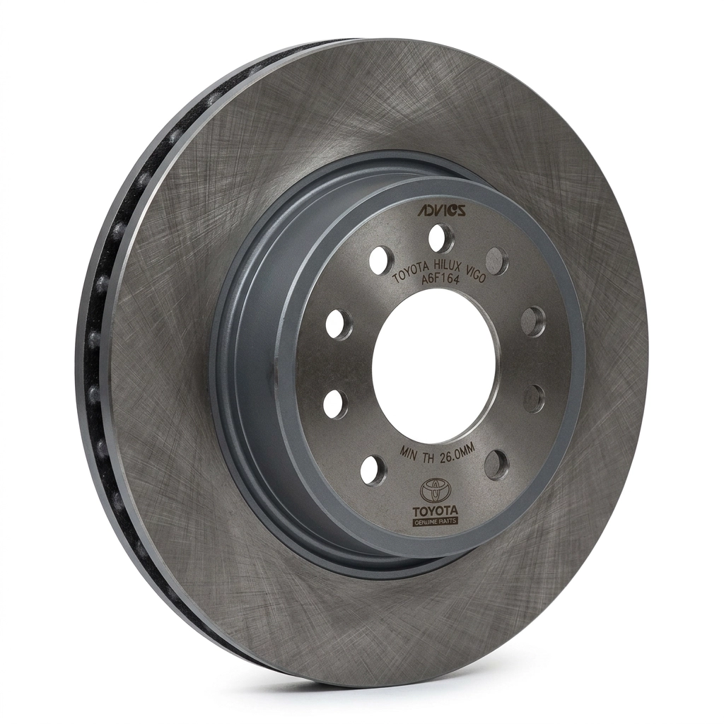 Disque de frein Toyota Hilux Vigo Diesel 4 Direct Injection 4 Roues Motrices Advics Toyota