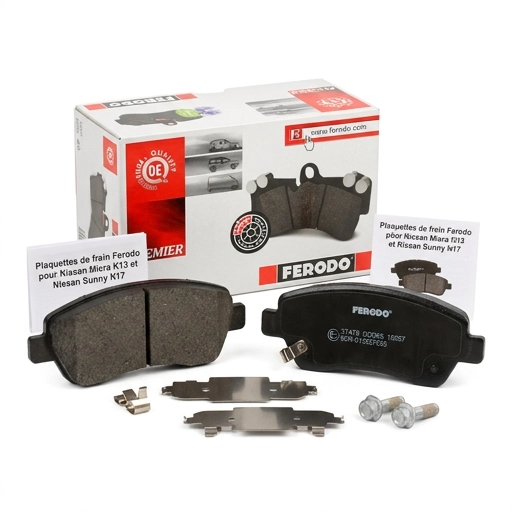 Plaquettes de frein Ferodo pour Nissan Micra K13 et Nissan Sunny N17