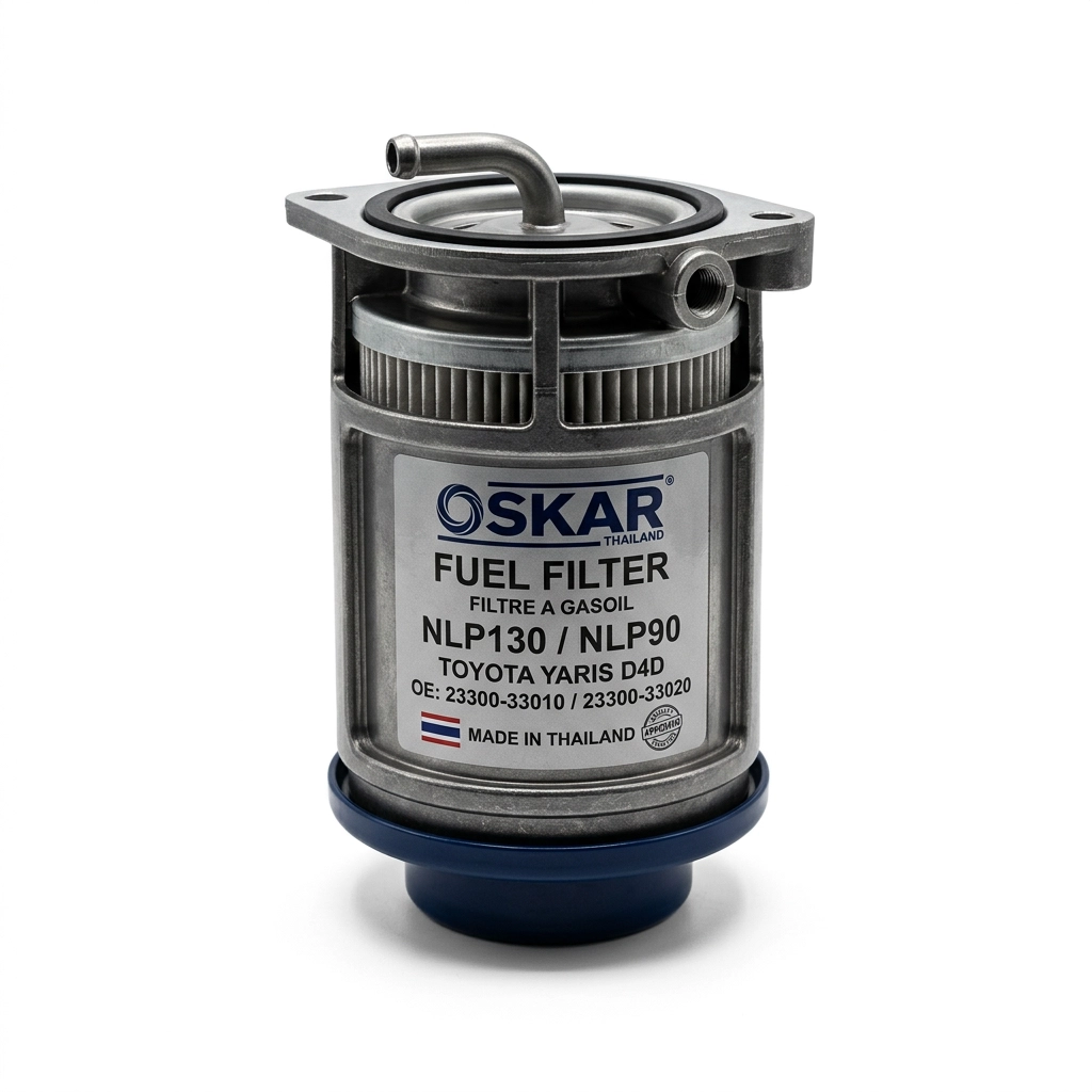 FILTRE A GASOIL TOYOTA YARIS D4D NLP130 NLP90 MARQUE OSKAR THAÏLANDE