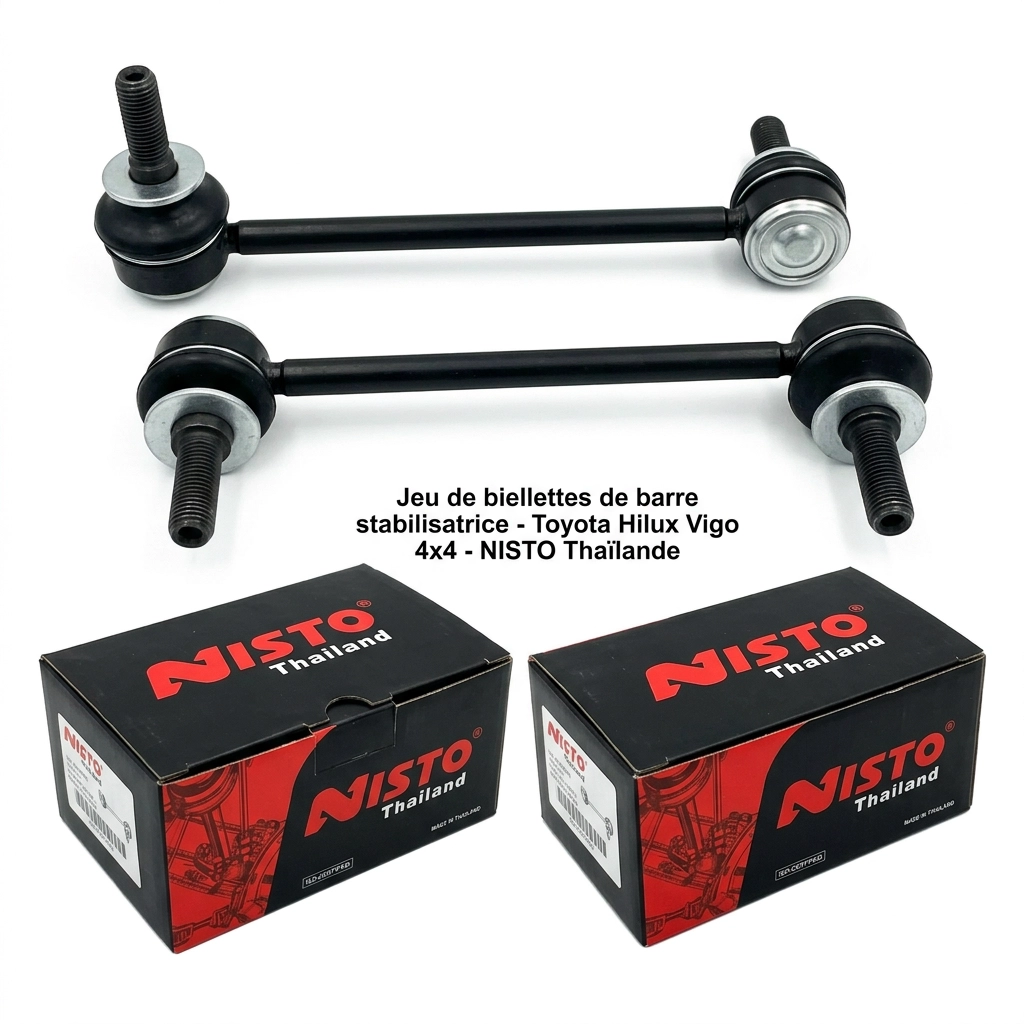 Jeu de biellettes de barre stabilisatrice pour Toyota Hilux Vigo quatre roues motrices Nisto Thaïlande