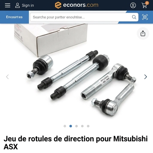 Jeu de rotules de direction pour Mitsubishi ASX