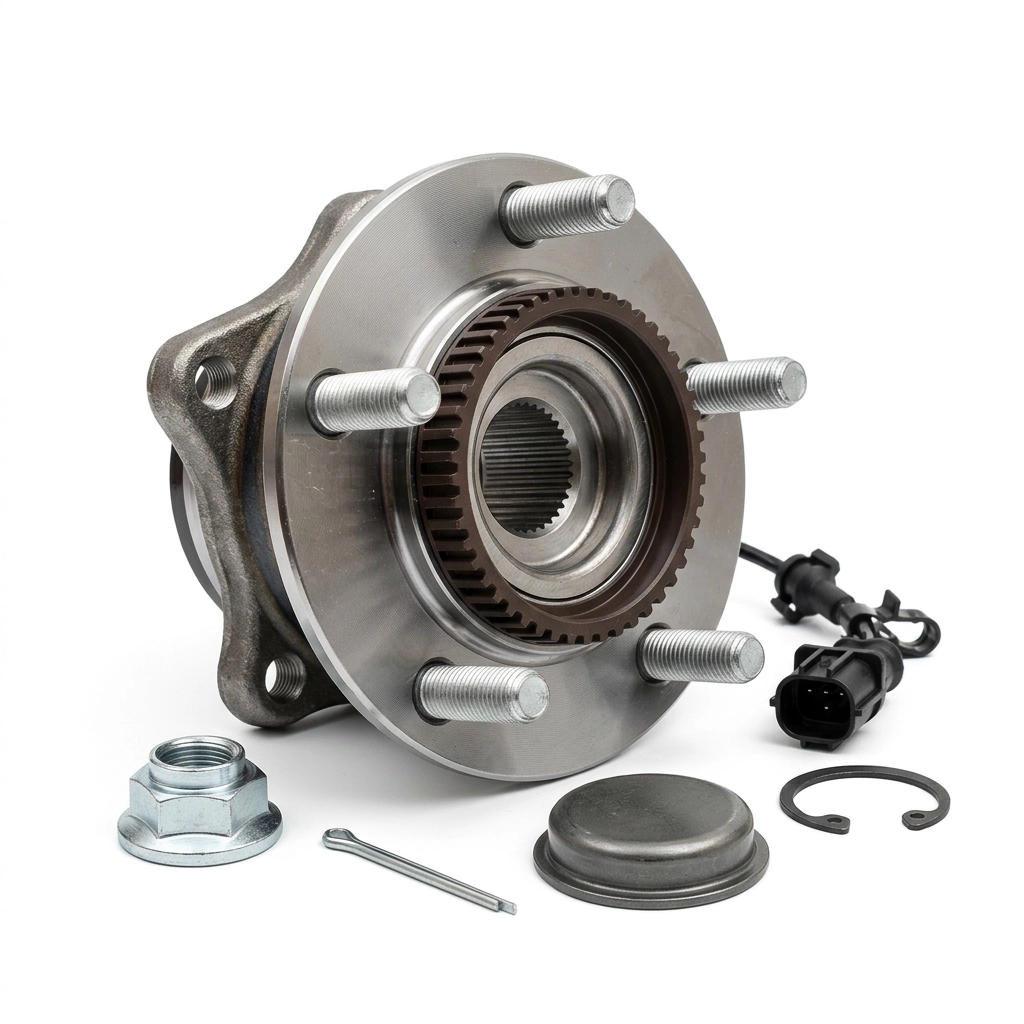 Jeu de roulement de roue avant pour Nissan Micra K13 avec système antiblocage des roues