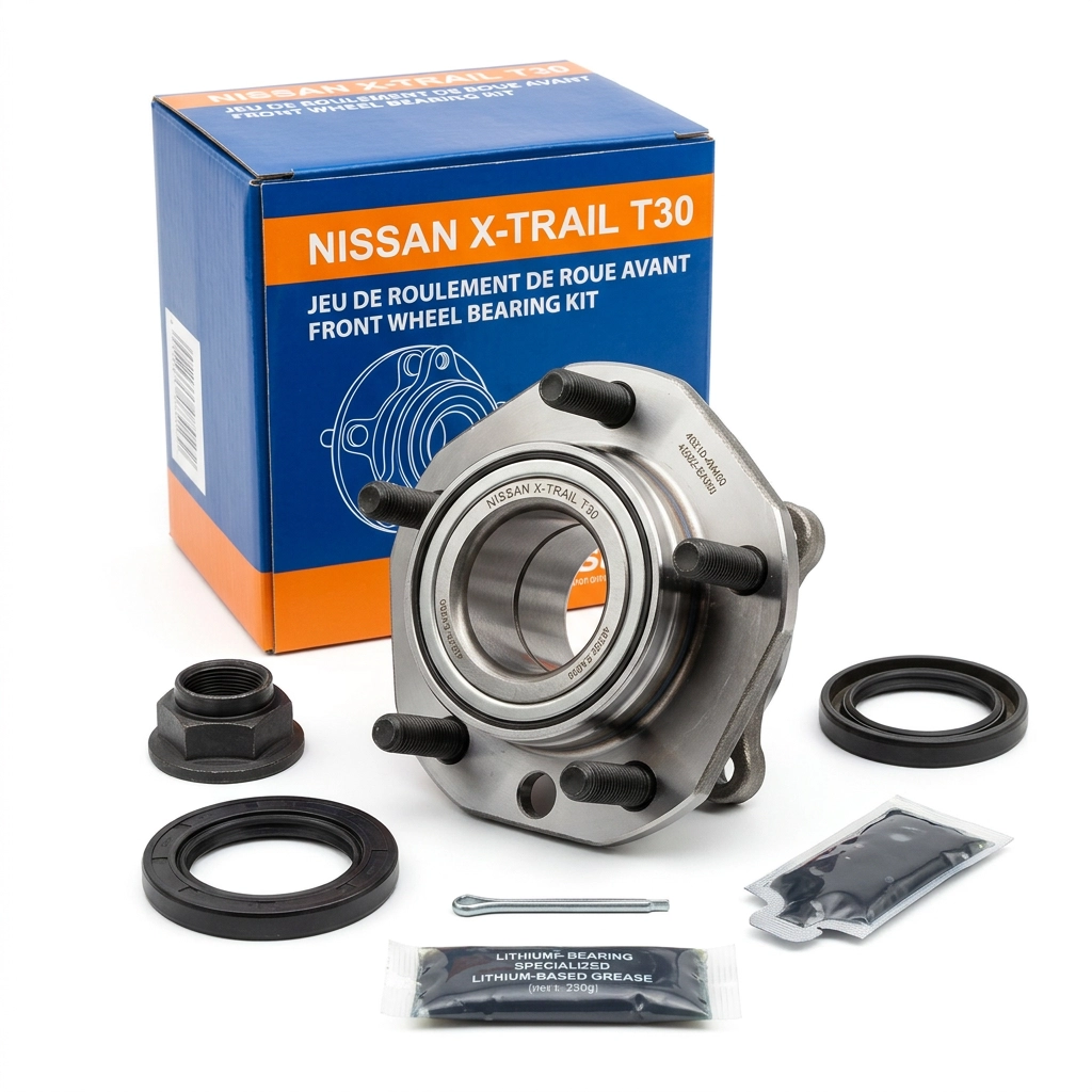 Jeu de roulement de roue avant pour Nissan X-Trail T30