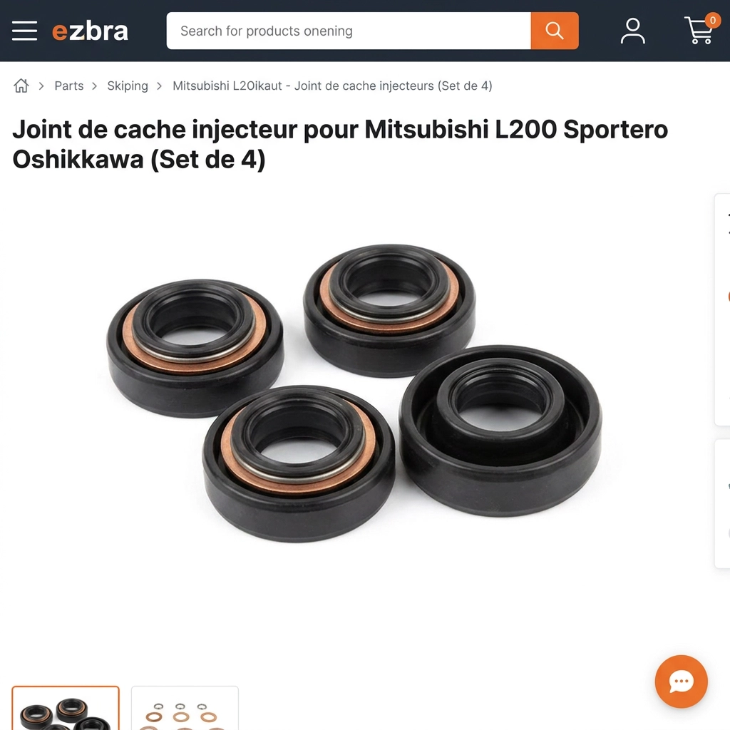 Joint de cache injecteur pour Mitsubishi L200 Sportero Oshikawa